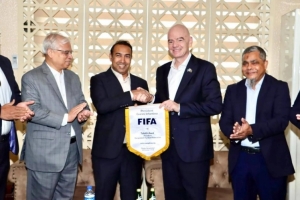 FIFA：因凡蒂诺对孟加拉国进行访问，双方将围绕深化合作展开交流